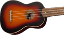 Fender Venice Soprano Uke, Walnut Fingerboard, 2-Color Sunburst