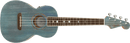 Fender Dani Harrison Uke, Walnut Fingerboard, Turquoise