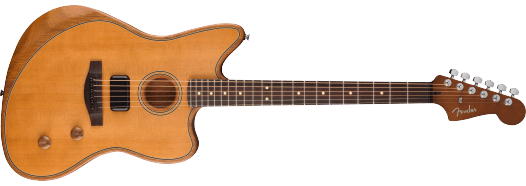 Fender Acoustasonic® Standard Jazzmaster® Aged Natural