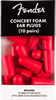 Concert Foam Ear Plugs - 10 Pairs