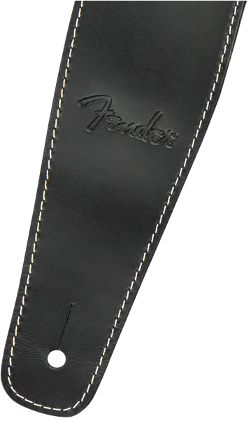 Broken-In Leather Strap, Black, 2.5"