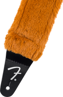 Poodle Plush Strap, Rust