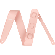 Fender Vegan Leather Strap, Shell Pink, 2.5", Microfiber