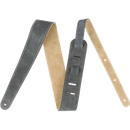 Fender Reversible Suede Strap, Gray/Tan, 2"