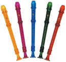 Tudor TD180RD Candy Apple 2-piece Recorder - Multicolored