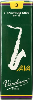 Vandoren SR273 - JAVA Green Tenor Saxophone Reeds - (5-pack)