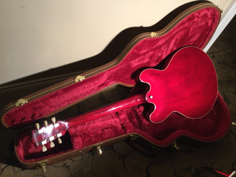 Gibson ES-335 Sixties Cherry Gloss with Factory Case-Accessories