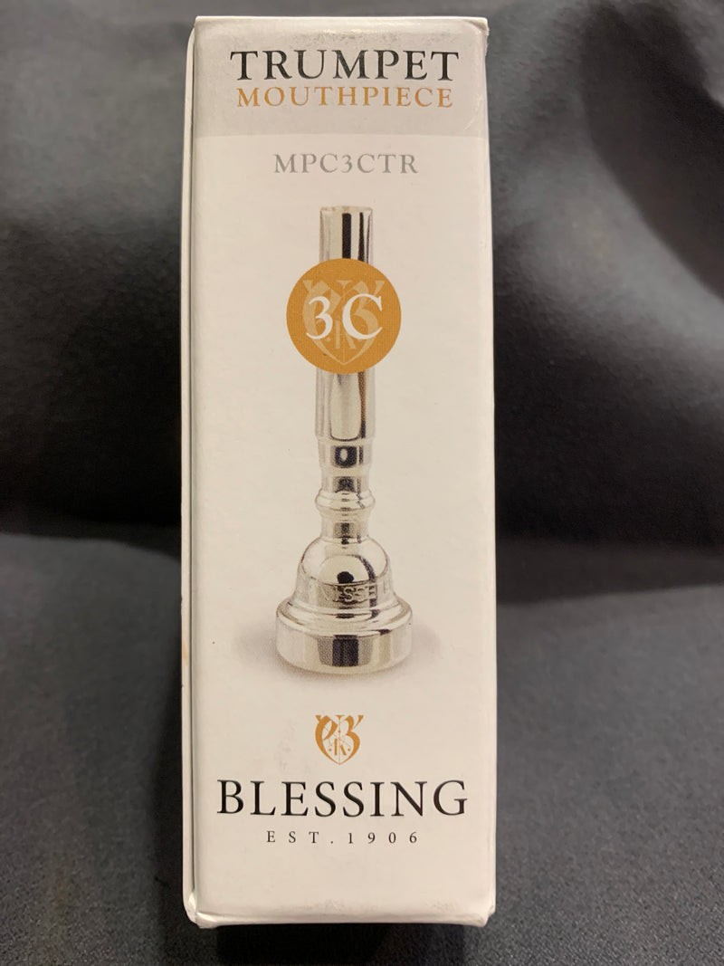 Blessing Trumpet Mouthpieces in Silver 3C - Trumpet In Silver