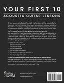 Your First 10 Acoustic Guitar Lessons