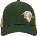Fender® Globe Pick Patch Hat, Green/Khaki, One Size