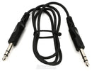 Hosa CSS-103 Balanced Interconnect Cable - 1/4-inch TRS Male to 1/4-inch TRS Male - 3 foot