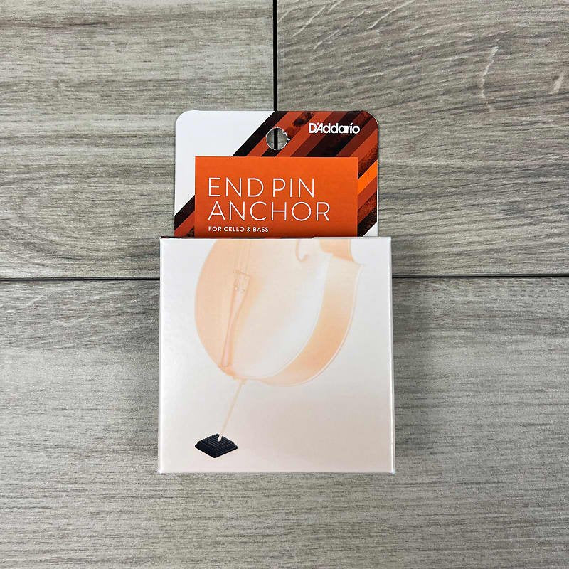 D'Addario Pin Anchor for Cello & Bass, Black