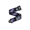 AUTO LOCK GUITAR STRAP Teal Lizards