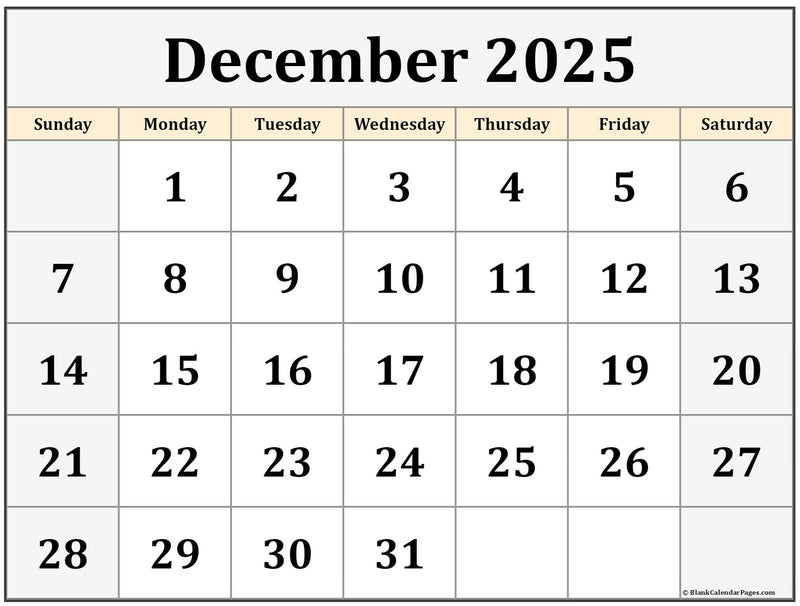 2025 December Lessons