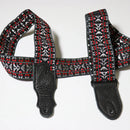 Franklin Purist Glove Leather Guitar Strap - Red