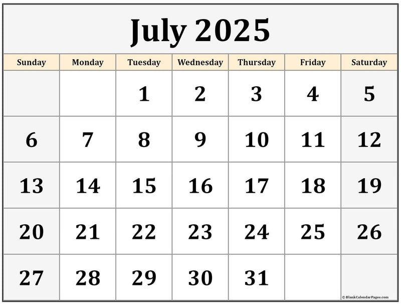 2025 July Lessons