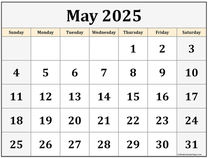 2025 May Lessons