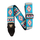 Ernie Ball Classic Jacquard Guitar Strap/Bass Strap - Sedona Blue