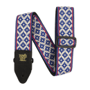 Ernie Ball Classic Jacquard Guitar Strap/Bass Strap - Blue Crux