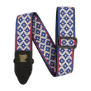 Ernie Ball CLASSIC JACQUARD GUITAR STRAP/BASS STRAP - BLUE CRUX