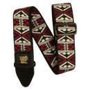 Ernie Ball Classic Jacquard Guitar Strap/Bass Strap - Primal Red