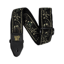 Ernie Ball Classic Jacquard Guitar Strap/Bass Strap - Black Pleasant Pheasant
