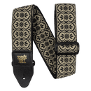 Ernie Ball Classic Jacquard Guitar Strap/Bass Strap - Golden Garden