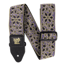 Ernie Ball Classic Jacquard Guitar Strap/Bass Strap - Jasmine and Juice