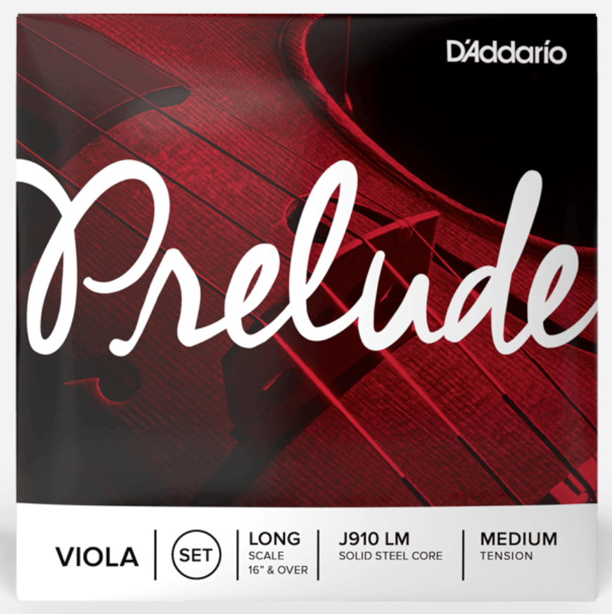 Prelude Viola String Set, 16" & Over, Medium Tension