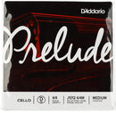 D'Addario J1012 Prelude Cello D String - 4/4 Size Medium Tension