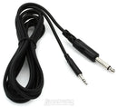 Hosa CMP-110 Interconnect Cable - 3.5mm TRS Male to 1/4-inch TS Male - 10 foot