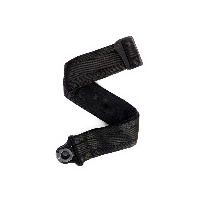 D’Addario Auto Lock Guitar Strap BLACK