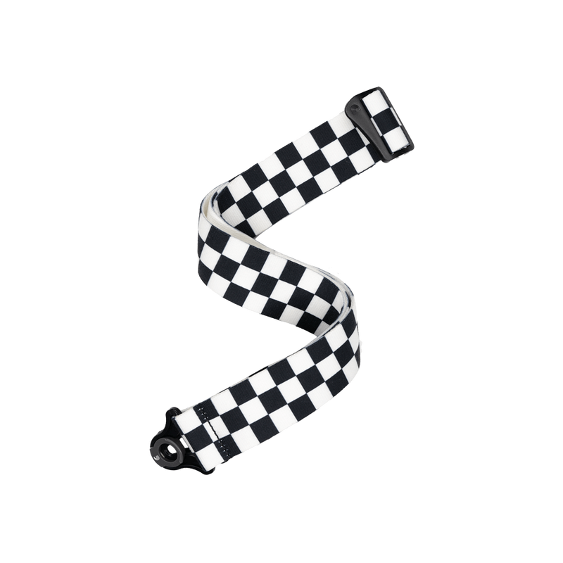 D’Addario Auto Lock Guitar Strap Checkerboard