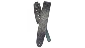 D'Addario 2.5 Embossed Leather Guitar Strap