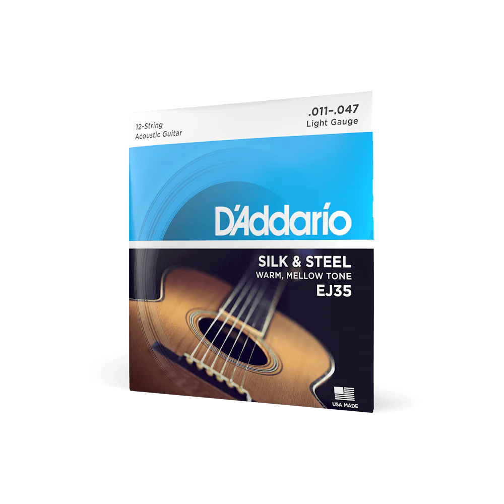 D'Addario Silk & Steel 12-string Light Gauge .011-.047