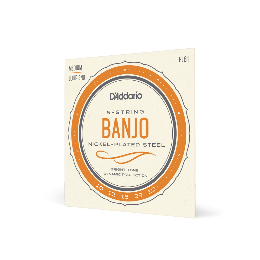 D'Addario Medium 5-string Banjo Strings