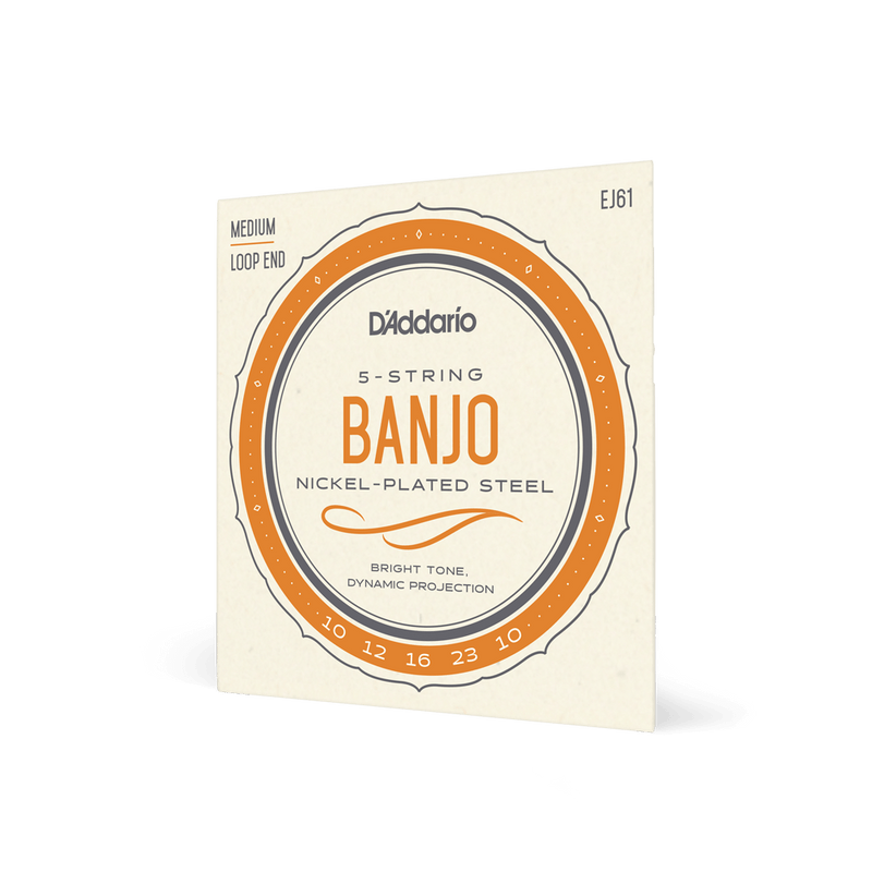 10-23 Medium Set EJ61 Banjo Strings