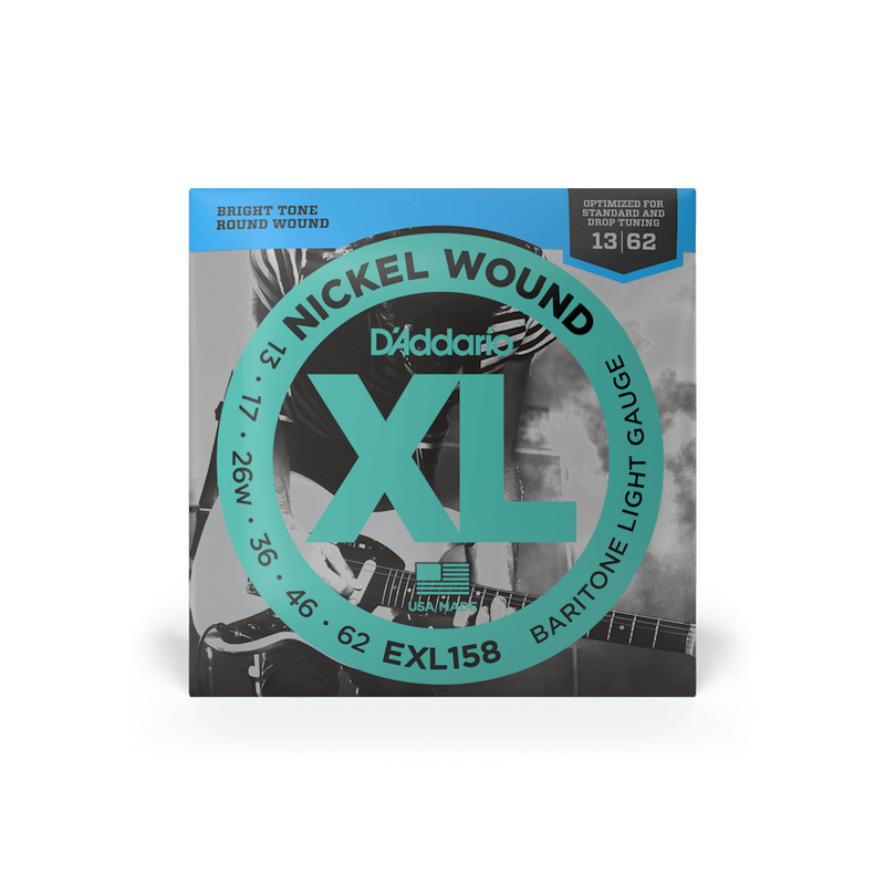 D'Addario EXL158 Nickel Wound, Baritone Light Gauge