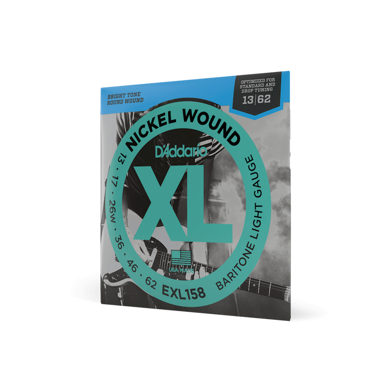 D'Addario EXL158 Nickel Wound, Baritone Light Gauge