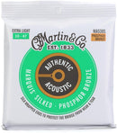 Martin MA530S Authentic Acoustic Marquis Silked 92/8 Phosphor Bronze Guitar Strings - .010-.047 Extra Light
