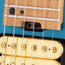 Charvel Angel Vivaldi Signature Pro-Mod DK24-6 Nova, Caramelized Maple Fingerboard, Lucerne Aqua Firemist Left-handed