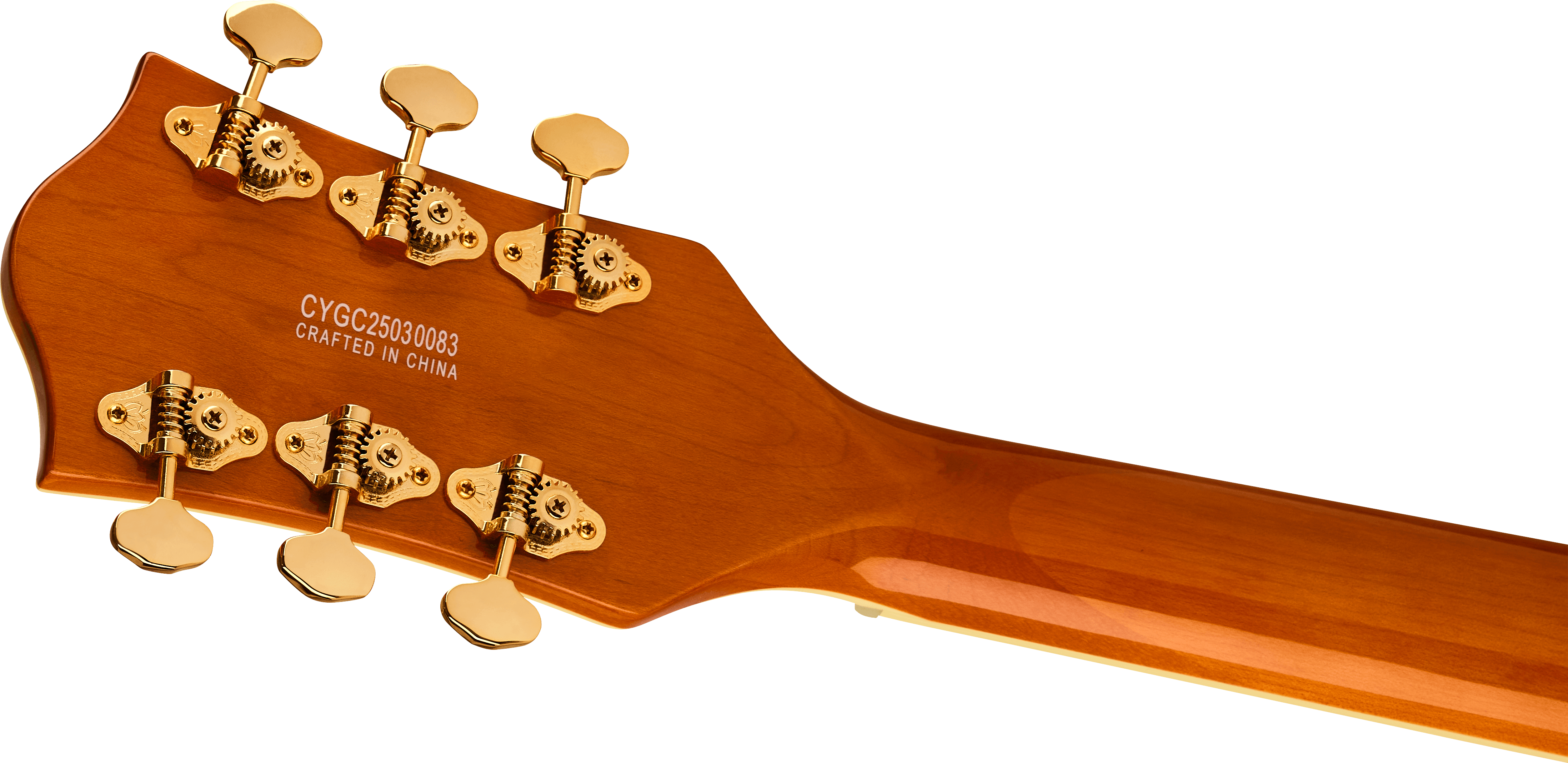 Gretsch Synchromatic™ Nashville™ Hollow Body Single-Cut with Bigsby®, Ebony Fingerboard, 50's Orange Stain