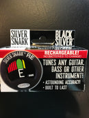 Snark Black Silver Clip-On Tuner with Rechargeable Batteries