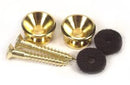 Peavey Guitar & Bass  Strap Button Gold