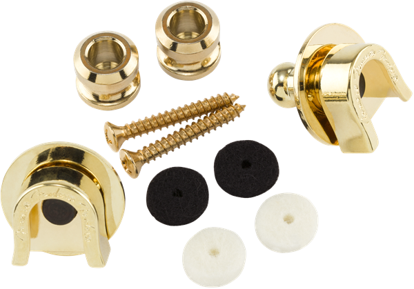 Fender® Security Strap Locks, Gold