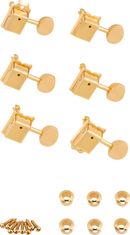 Fender Vintage-Style Strat®/Tele® Tuners, Gold (6)
