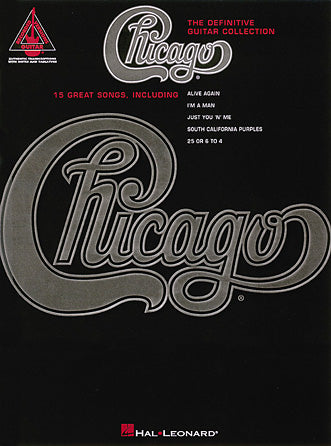 CHICAGO – THE DEFINITIVE GUITAR COLLECTION