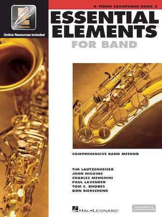 ESSENTIAL ELEMENTS FOR BAND – BOOK 2 WITH EEI Bb Tenor Saxophone