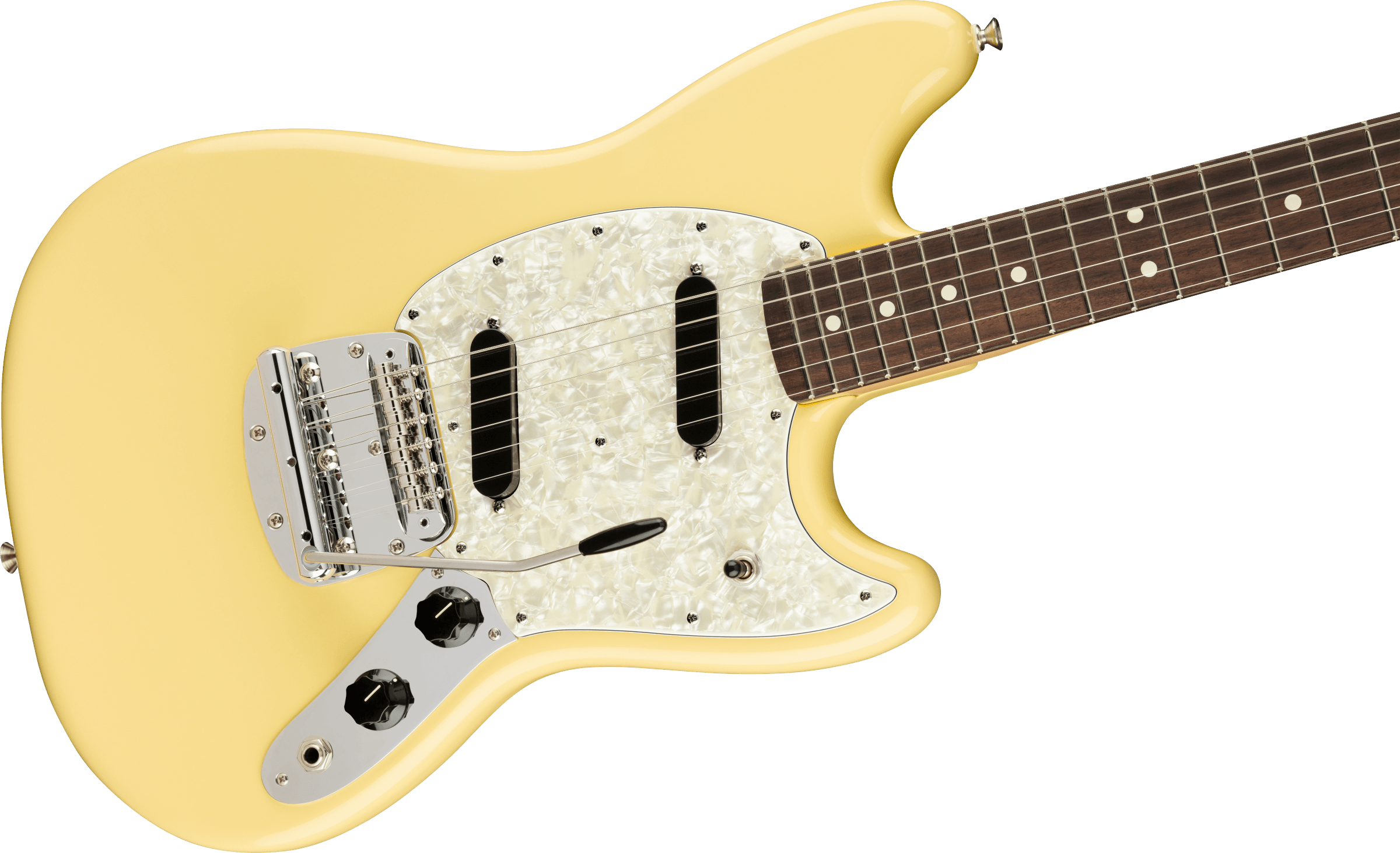 Fender American Performer Mustang, Rosewood Fingerboard, Vintage White