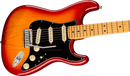 Fender American Ultra Luxe Stratocaster®, Maple Fingerboard, Plasma Red Burst